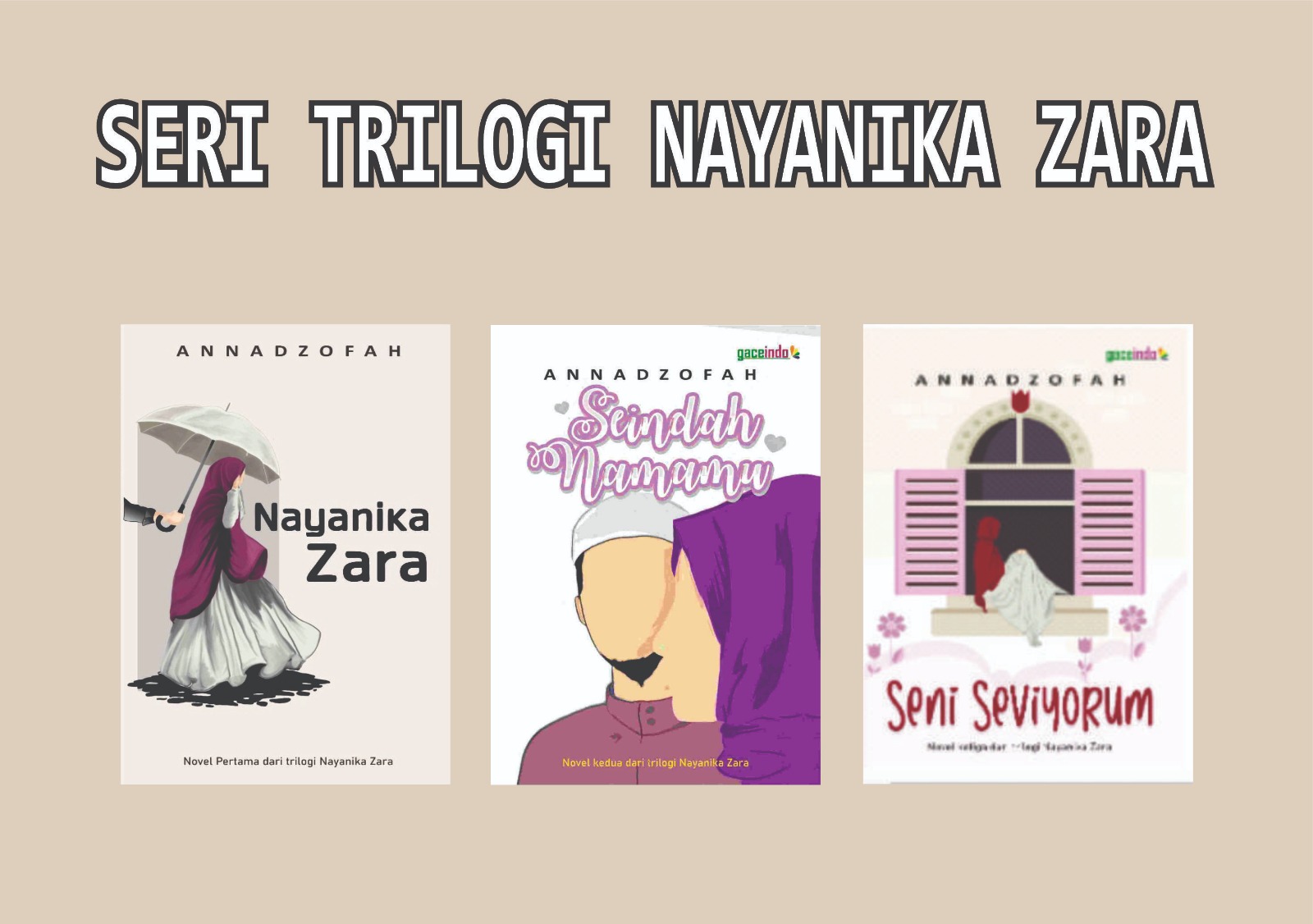 Sampul buku Seri Trilogi nayanik...