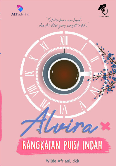 Sampul buku Alvira x rangkaian p...