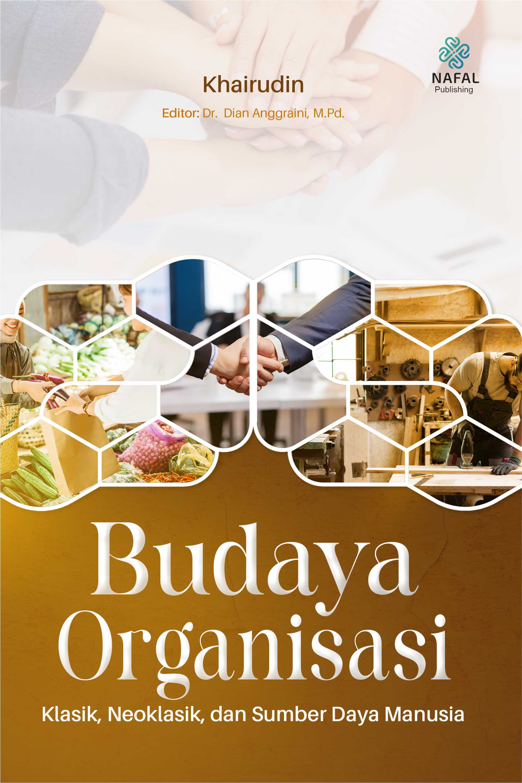 Sampul buku BUDAYA ORGANISASI Kl...