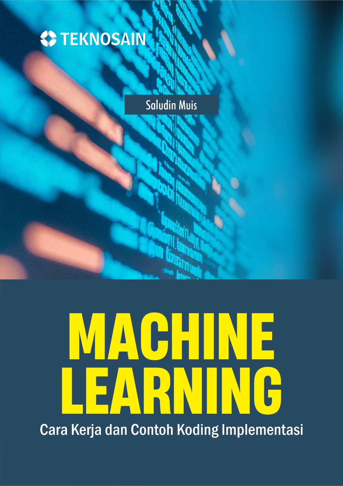 Sampul buku Machine Learning; Ca...