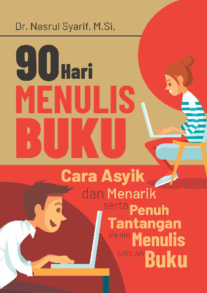 Sampul buku 90 Hari Menulis Buku...