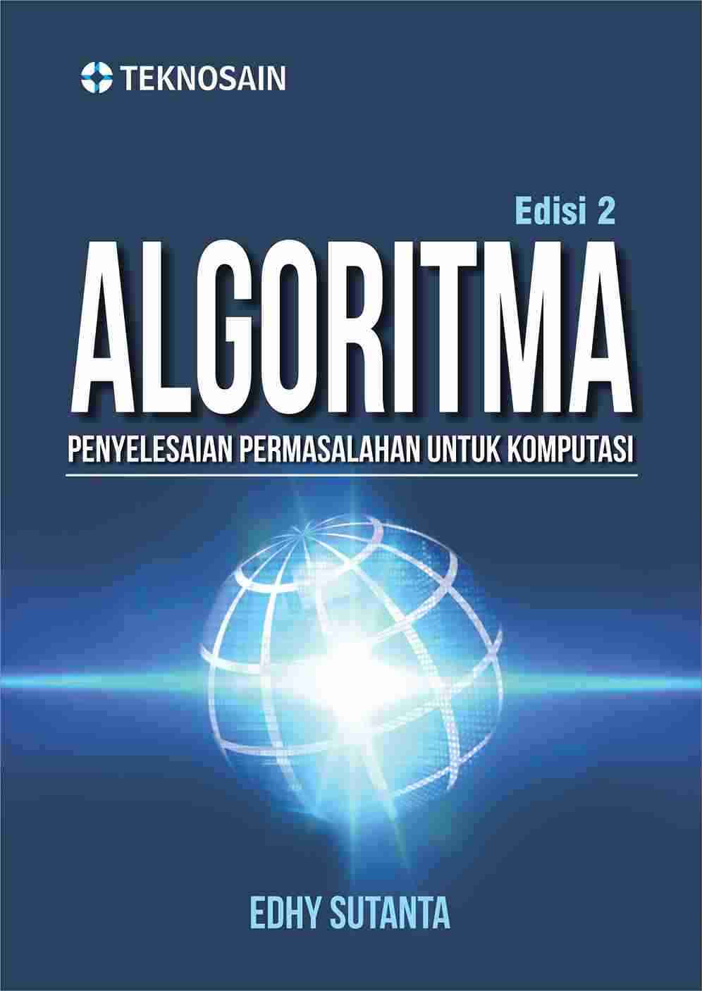 Sampul buku Algoritma Edisi 2; P...