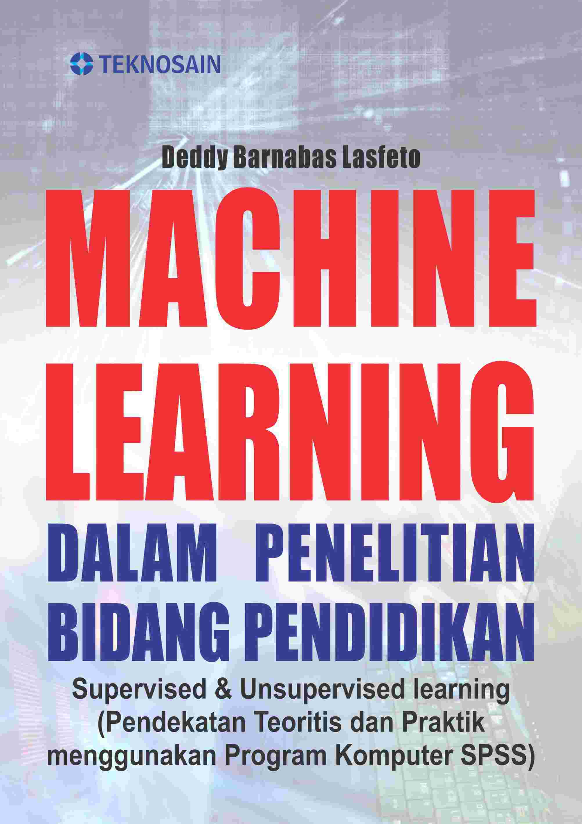 Sampul buku Machine Learning dal...